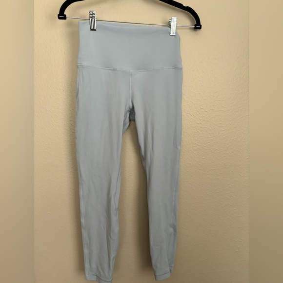 Lululemon Align High-Rise Pant 25" size 6 Pastel Blue - Picture 4 of 8